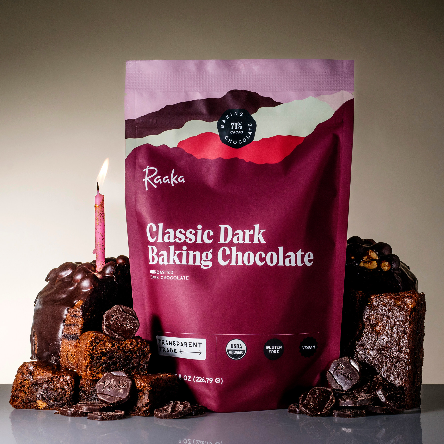 Classic Dark Baking Chocolate - Young Pantry Chocolate Selection