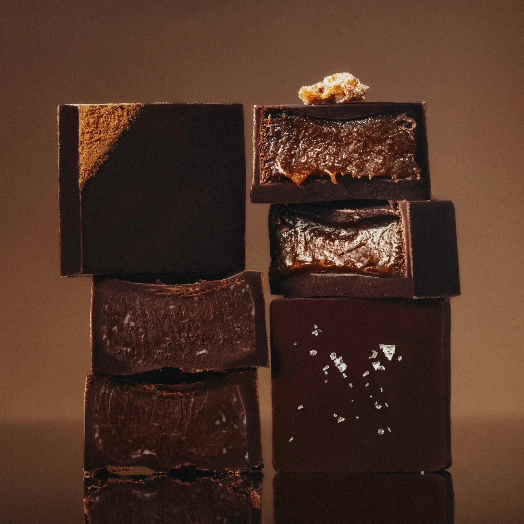 Date-Sweetened 9-Piece Truffle Box - Golden Market Box Selection