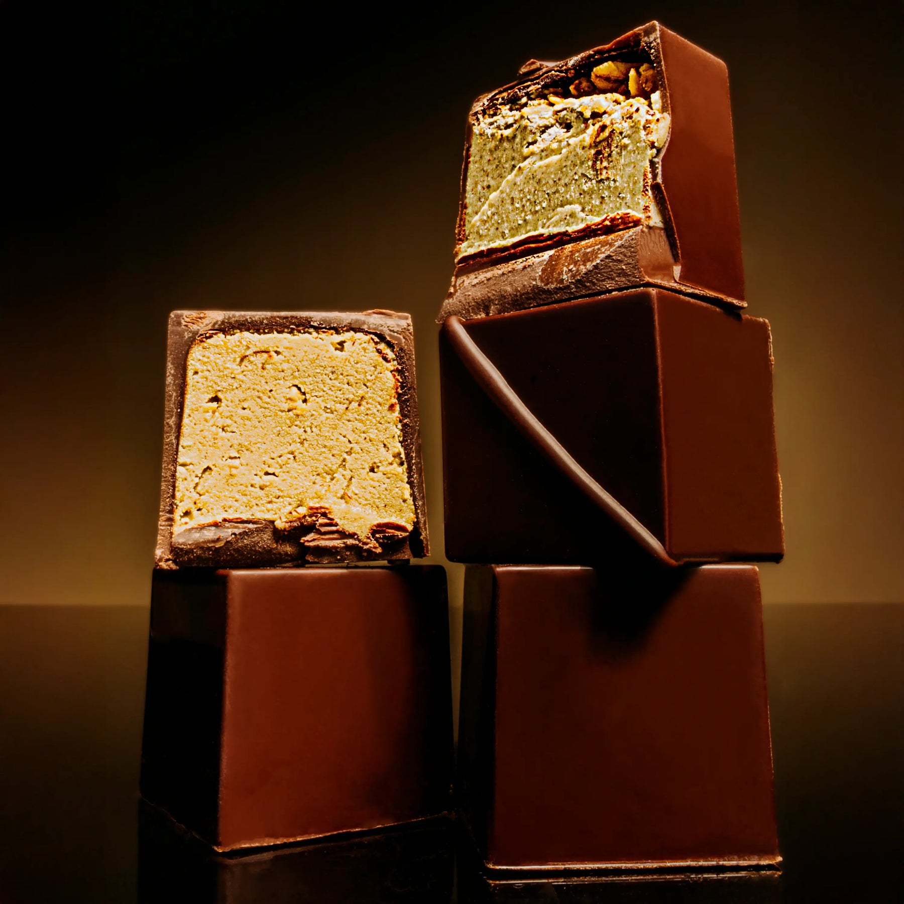 Seed Butter Praline Cubes - Vivid Market Cubes Selection