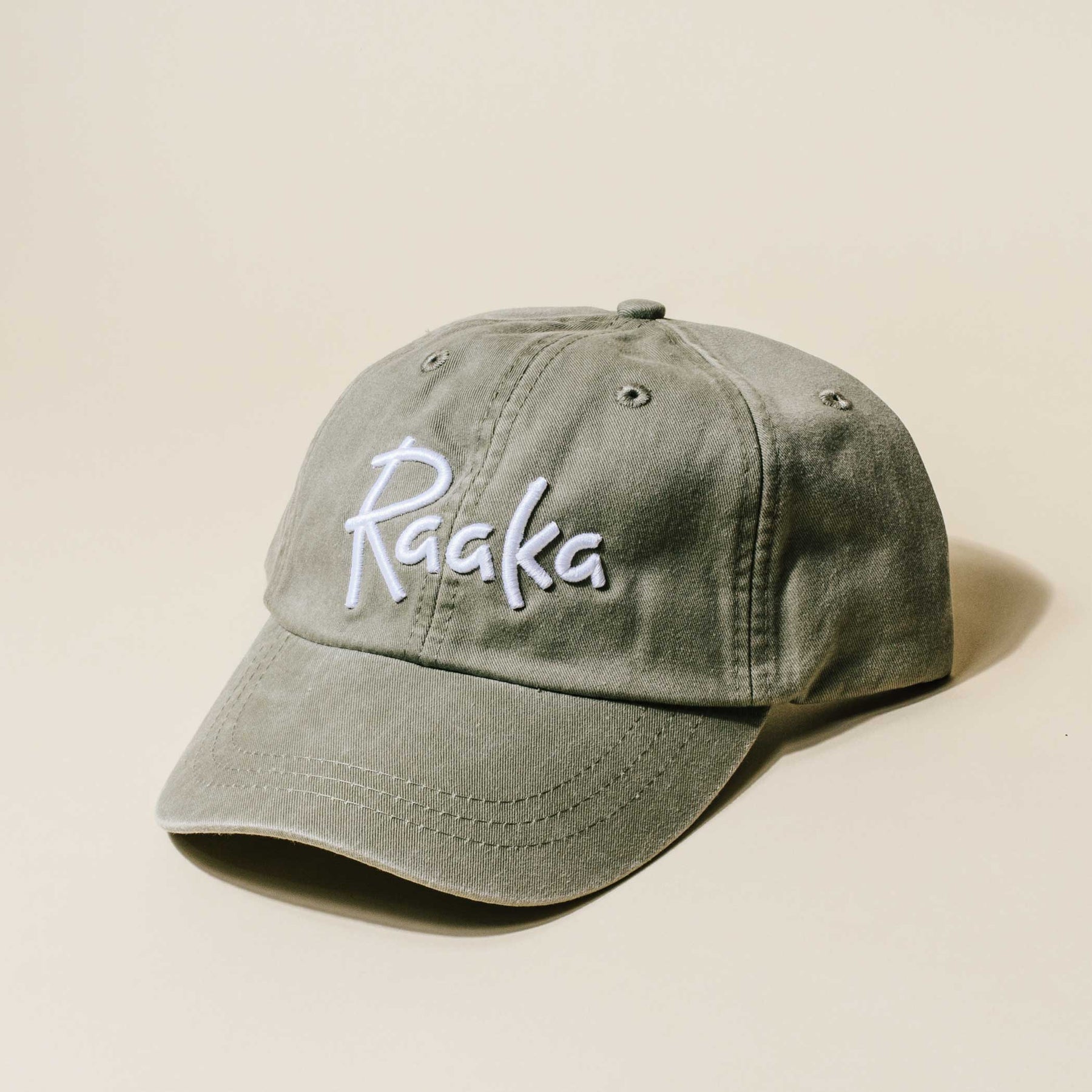 Stone Logo Baseball Hat - Ivory Table Hat Selection
